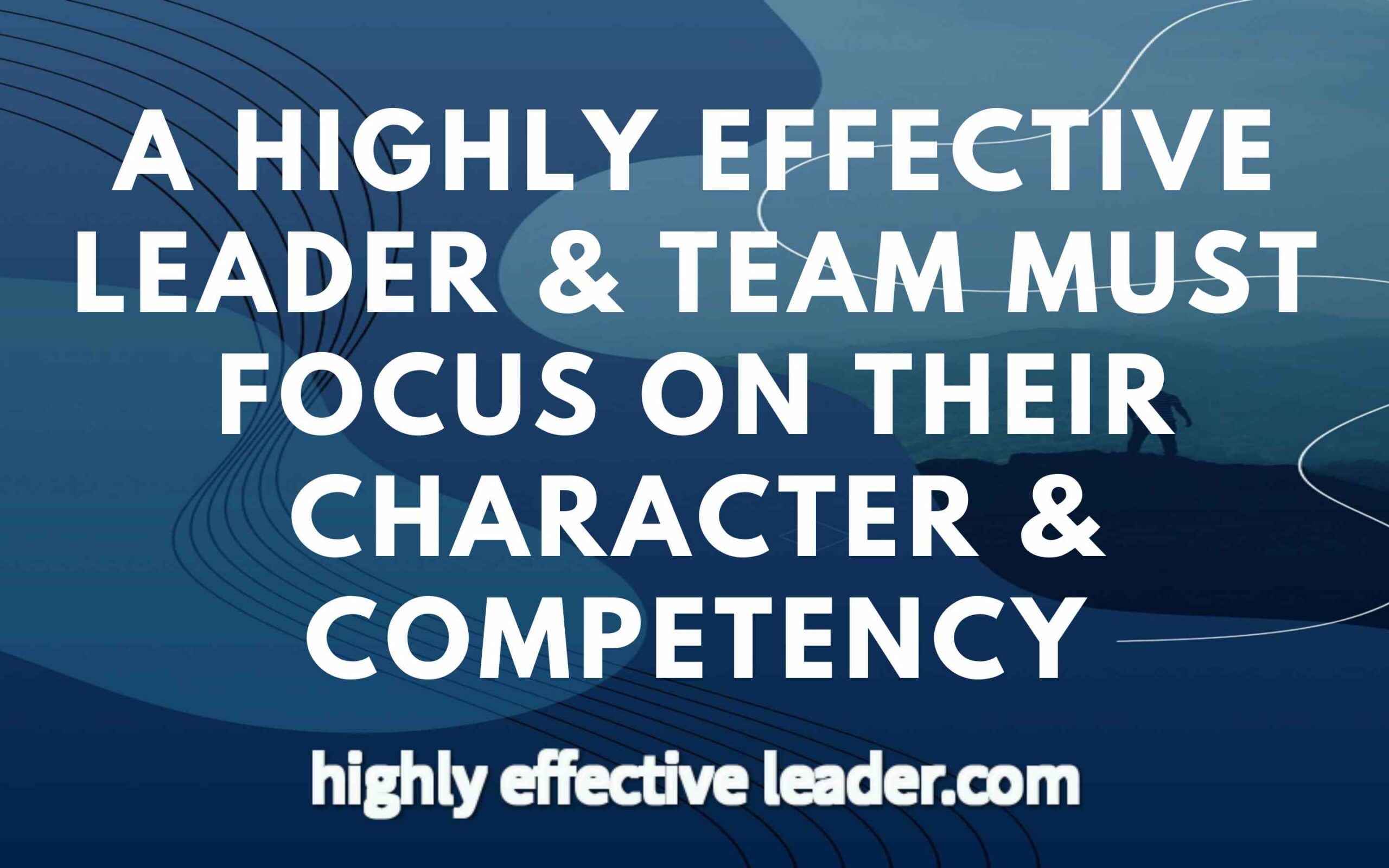 Competency and Character